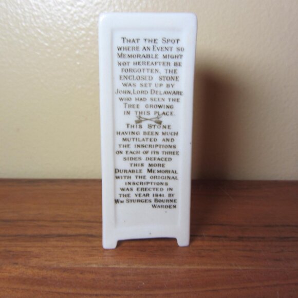 W.H. Goss crested heraldry china vintage Rhosneigr (GC059 Grace) - Picture 8 of 15